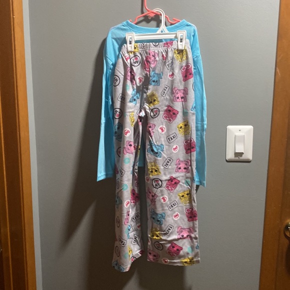 BRAND NEW GIRLS 2 PIECE PAJAMA SET SIZE 10! NWT. SMOKE FREE HOME! - Picture 5 of 5